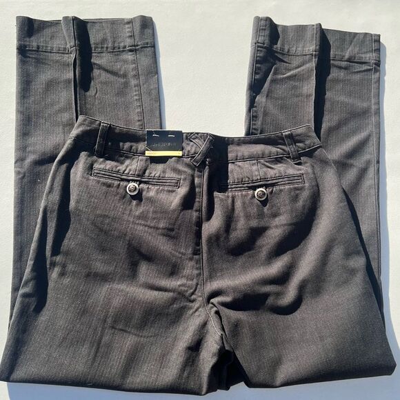 Lane Bryant Dark Gray Flare Pants - Picture 2 of 4